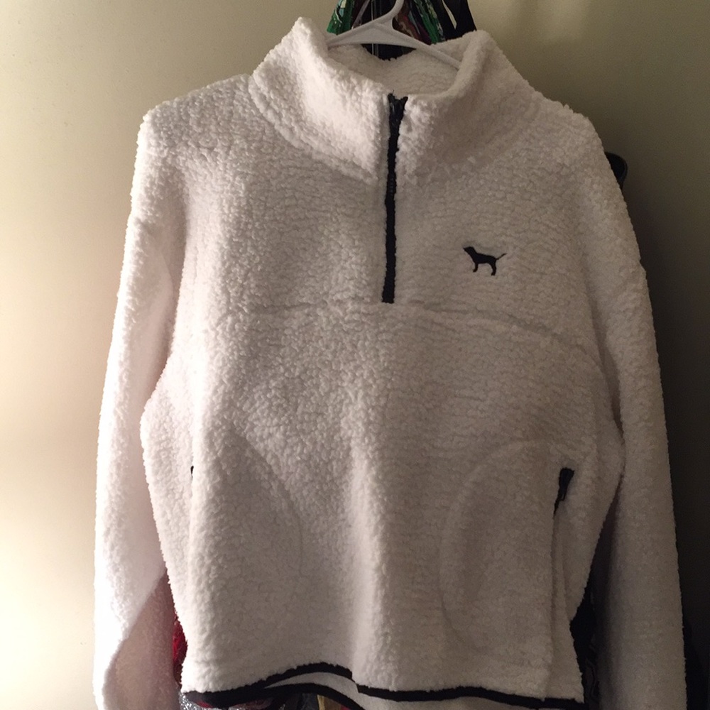 Brand New Sherpa Jacket From Victoria Secret
